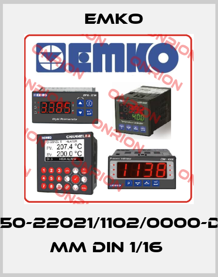 ESM-4450-22021/1102/0000-D:48x48 mm DIN 1/16  EMKO