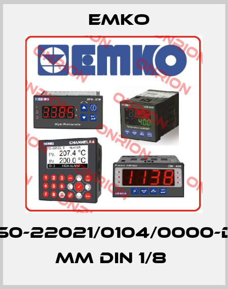 ESM-4950-22021/0104/0000-D:96x48 mm DIN 1/8  EMKO