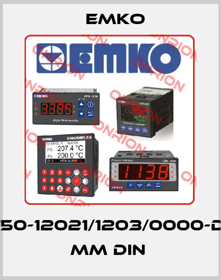 ESM-7750-12021/1203/0000-D:72x72 mm DIN  EMKO
