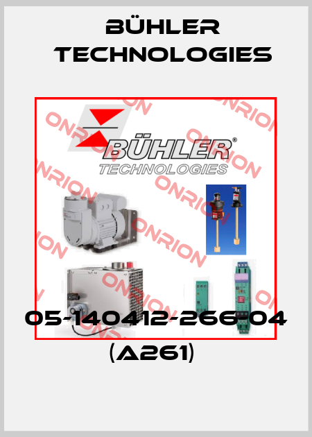 05-140412-266-04     (A261)  Bühler Technologies