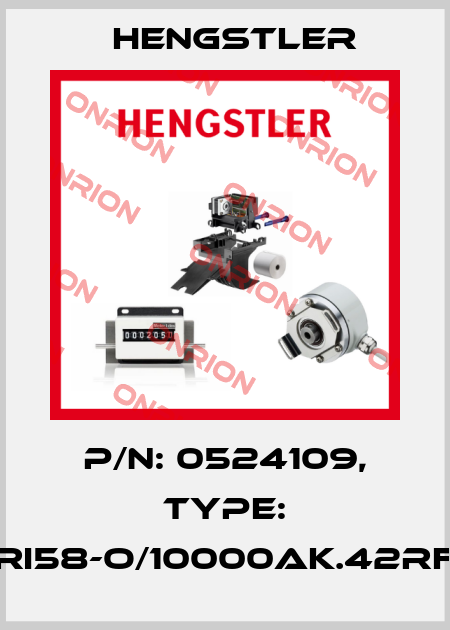 p/n: 0524109, Type: RI58-O/10000AK.42RF Hengstler