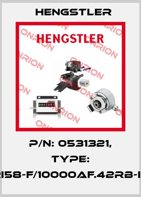 p/n: 0531321, Type: RI58-F/10000AF.42RB-I0 Hengstler