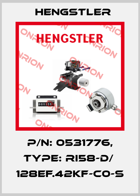 p/n: 0531776, Type: RI58-D/  128EF.42KF-C0-S Hengstler