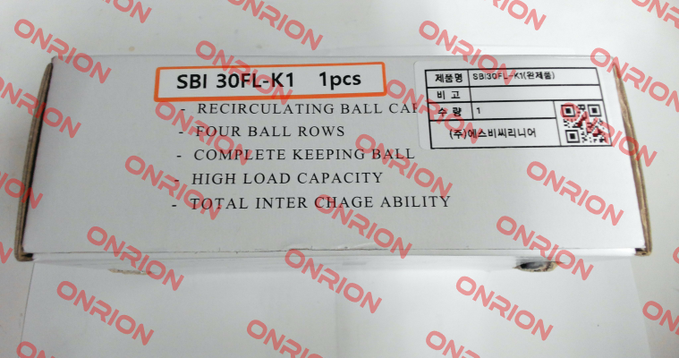 SBI30-FL SBC Linear Rail System