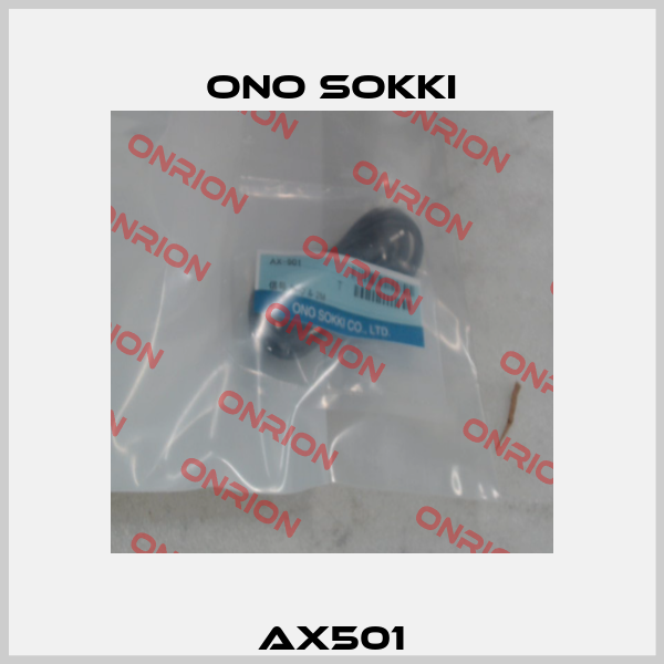 AX501 Ono Sokki