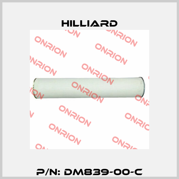 P/N: DM839-00-C Hilliard