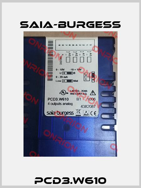 PCD3.W610 Saia-Burgess