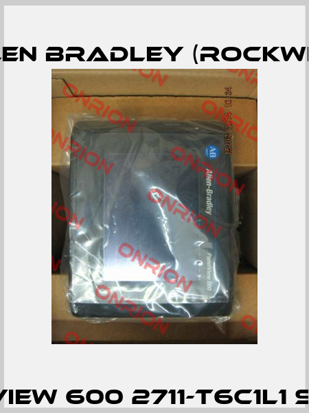 POWERVIEW 600 2711-T6C1L1 SERIES B  Allen Bradley (Rockwell)