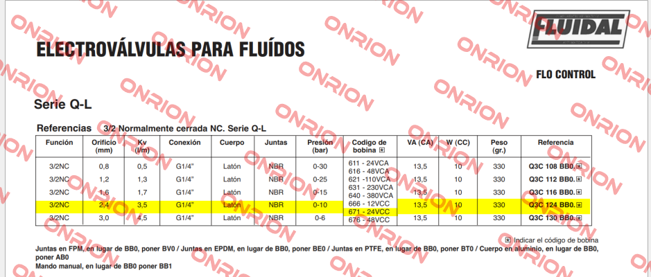 Q3C124.BB0.671 Flo Control