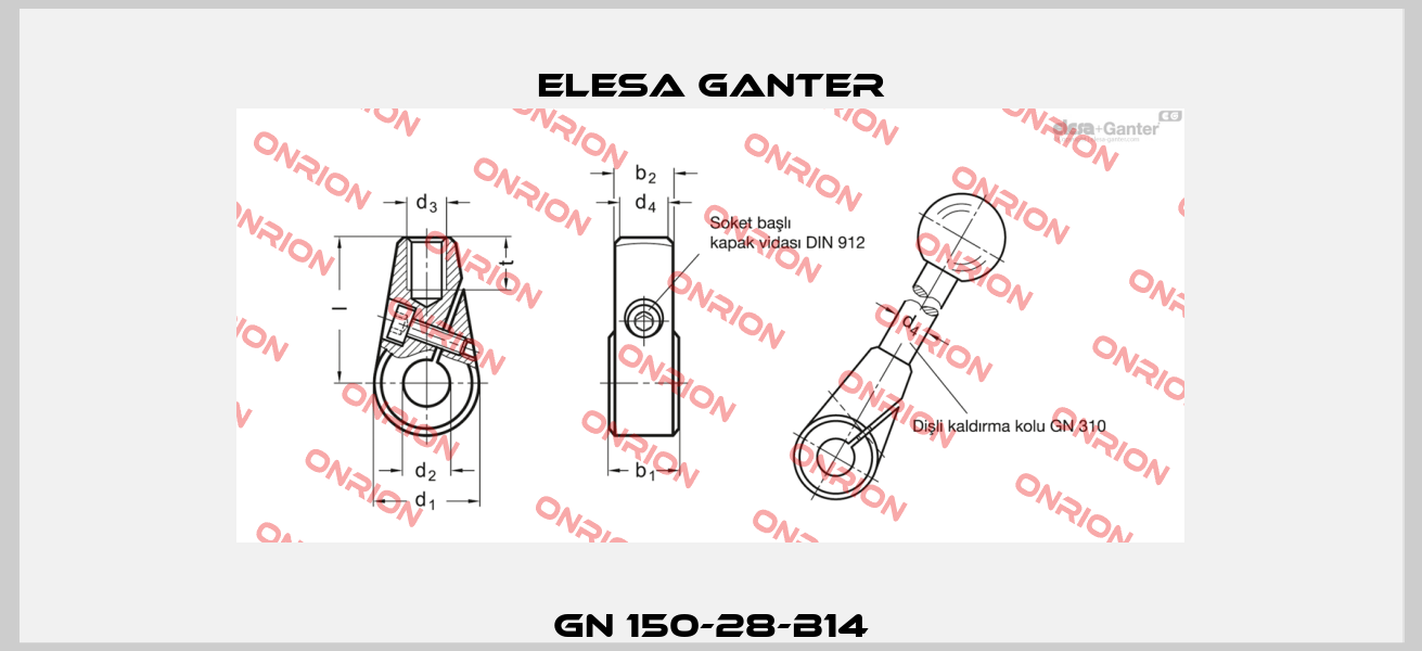 GN 150-28-B14 Elesa Ganter
