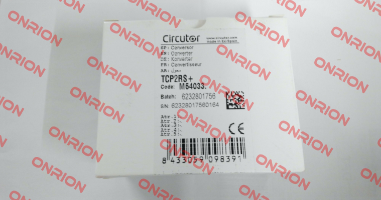 M54033 /TCP2RS+ Circutor