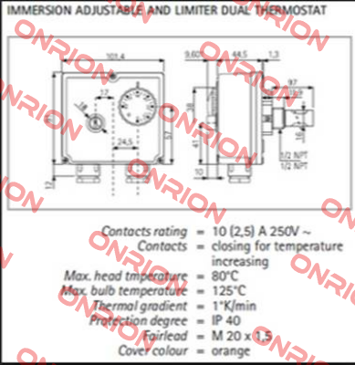 TLSC 07050 obsolete, replaced by GDT/8P5 IMIT (Afriso)