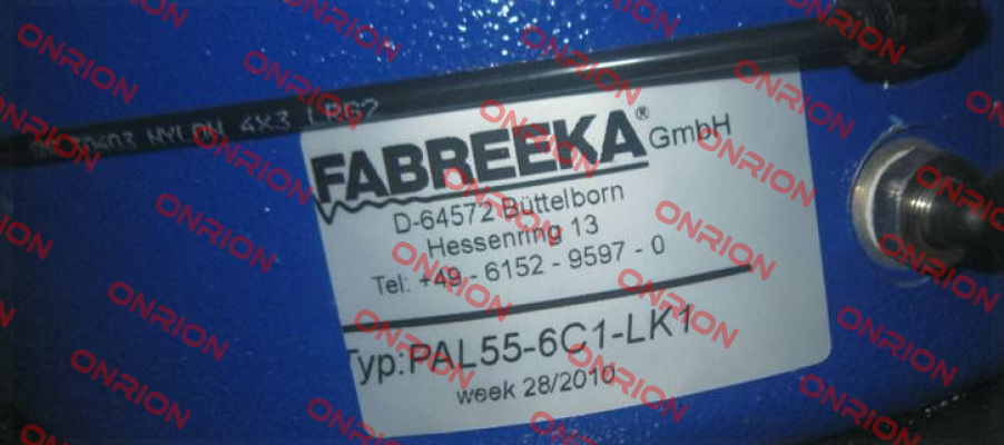 PAL55-6C1-LK1  Fabreeka