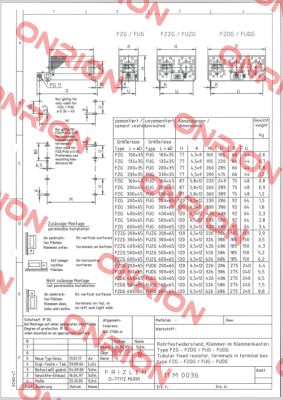 FZZG300X65-30 Frizlen