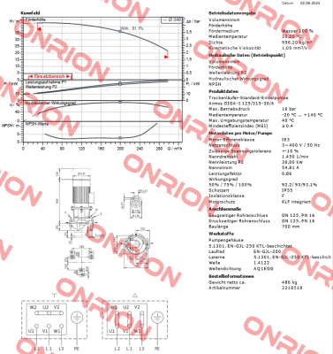 GIGA-I 125/315-30/4 / PN: 2218518 TEE