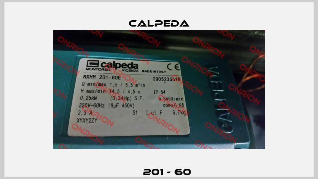 МХНМ 201 - 60Е   Calpeda