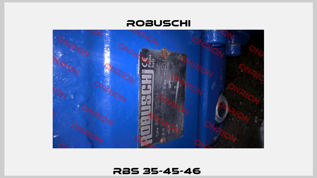 RBS 35-45-46  Robuschi