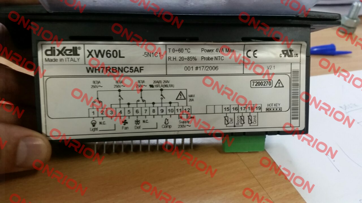 XW60L 5N1C1 OEM (WH7RBNC5AF) Dixell