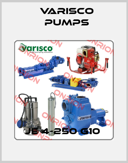 JE 4-250 G10  Varisco pumps