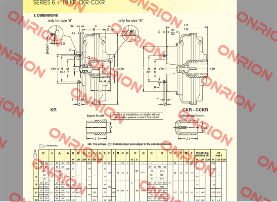 19 KR-CKR-CCKR  Transfluid