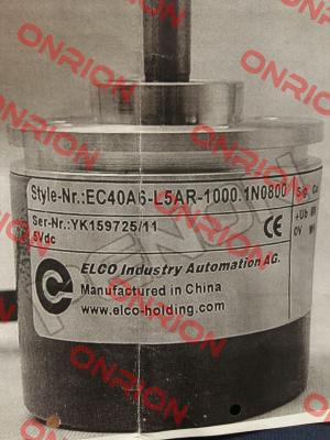 EC40A6-L5AR-1000.1N0800 Elco