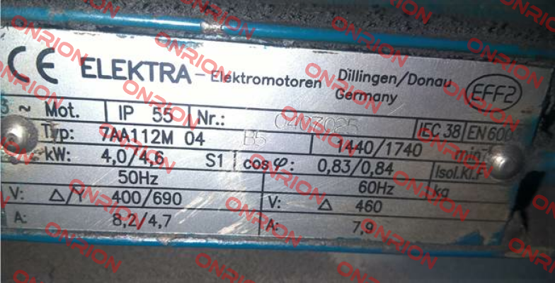 7AA112M 04 replaced by 1TZ9002-1BB23-4AA4  Lammers (Elektra)