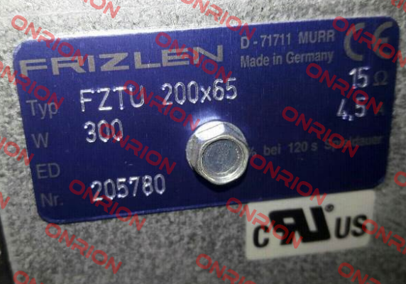 FZTU200X65-15 Frizlen