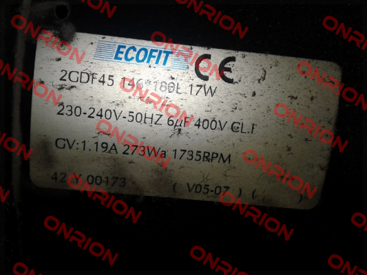 2GDF45 146 180L 17W Ecofit