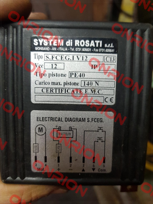 S.FCEG.IV12 System di Rosati