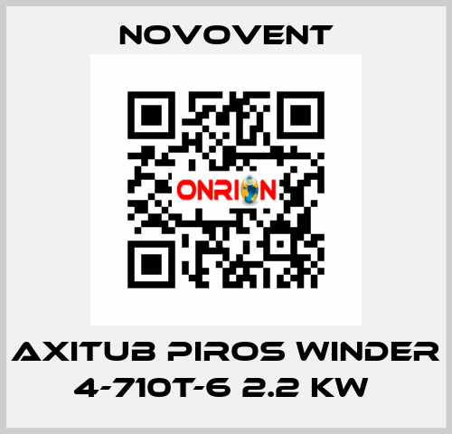 AXITUB PIROS WINDER 4-710T-6 2.2 KW  Novovent