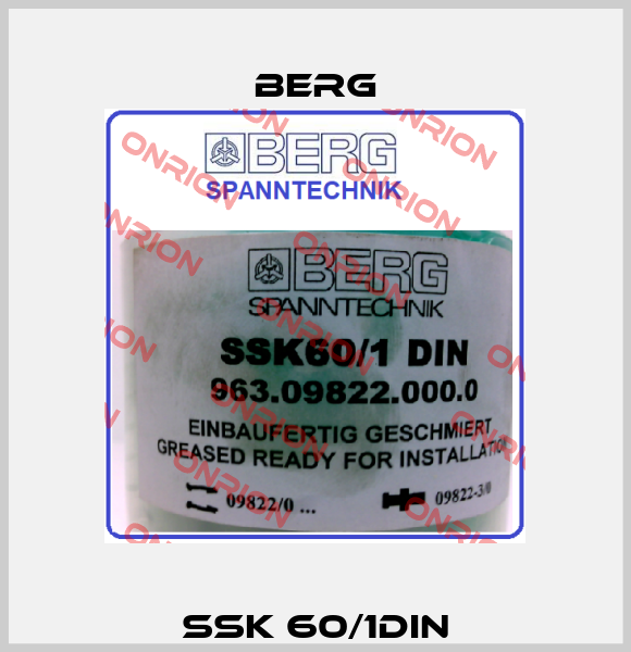 SSK 60/1DIN Berg