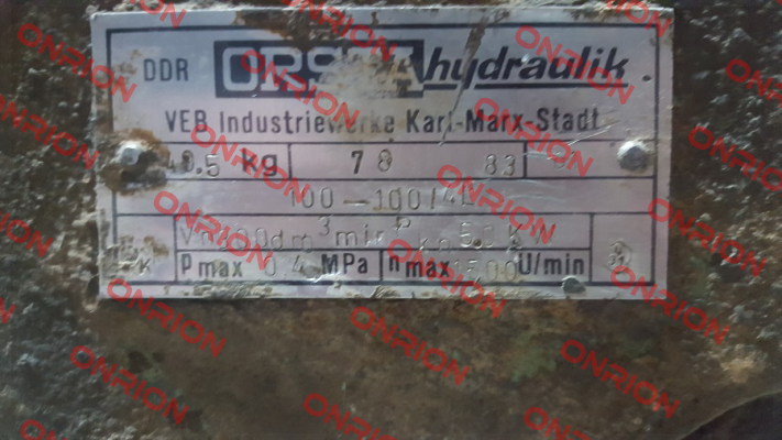 100-100/4L  Orsta Hydraulik