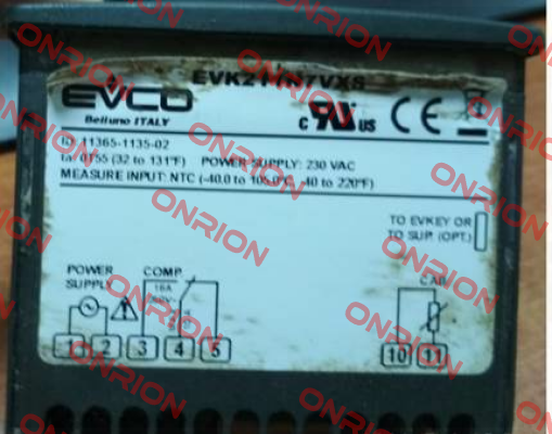 136180041 Type EVK211N7VXBS  EVCO - Every Control