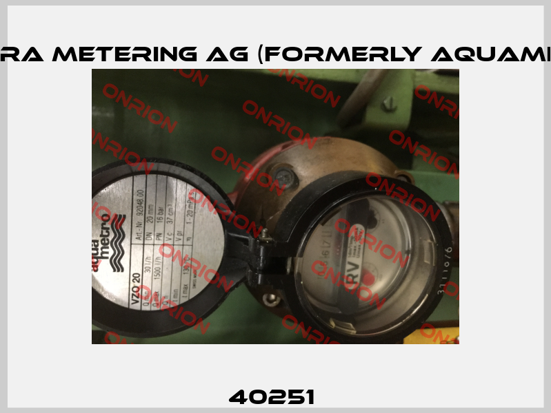 40251  Integra Metering AG (formerly Aquametro)