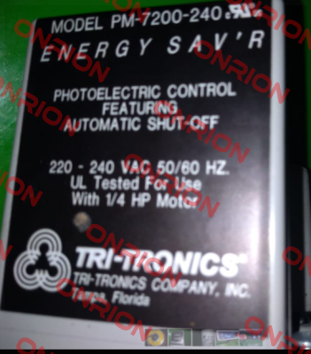 PM-7200-240  OEM Tri-Tronics