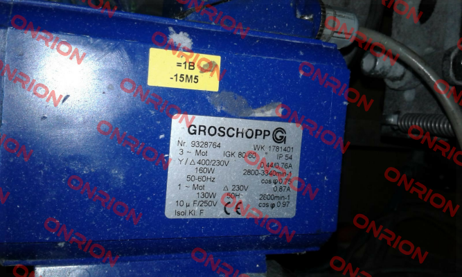 IGK 80 60 90W 1130Y/D B3  obsolete Groschopp