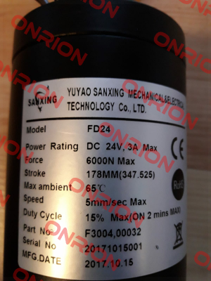 FD24 motor Sanxing