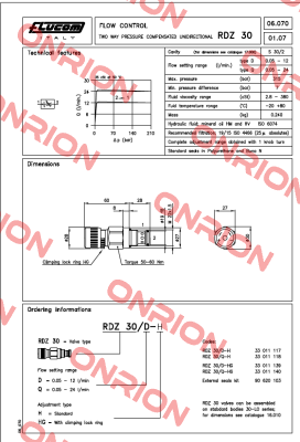 RDZ30D-HG Flucom