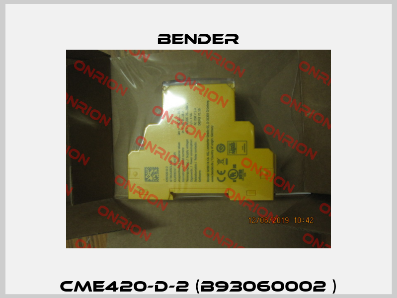 CME420-D-2 (B93060002 ) Bender