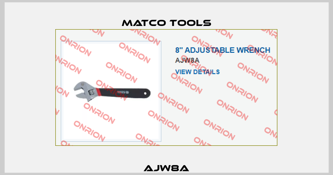 AJW8A Matco Tools