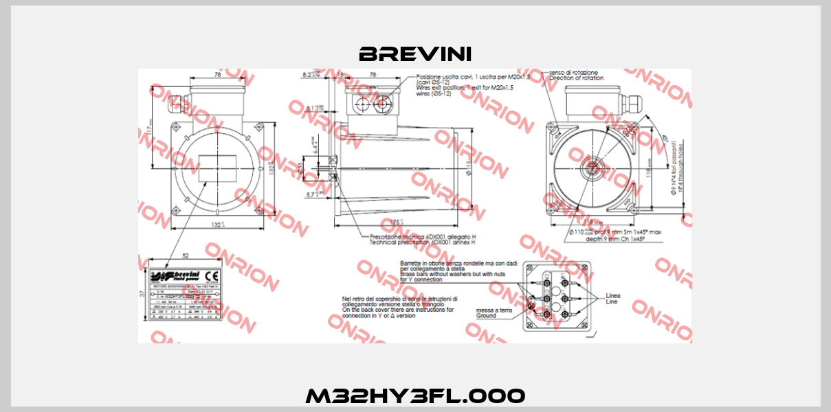 M32HY3FL.000 Brevini