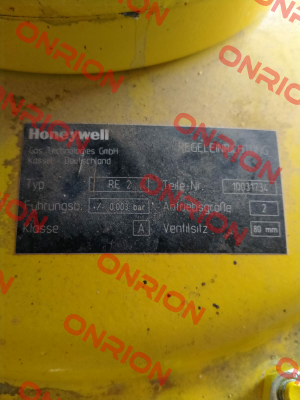 Type: RE 2 10031734 Honeywell