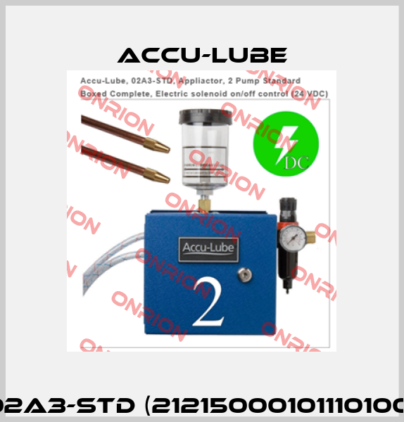 02A3-STD (21215000101110100) Accu-Lube