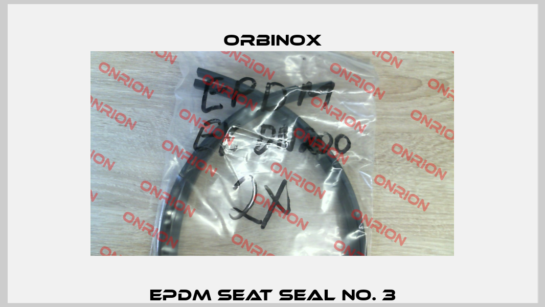 EPDM Seat seal No. 3 Orbinox