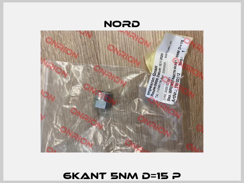 6KANT 5NM D=15 P Nord