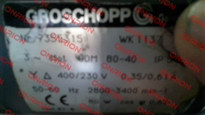 Nr: 7355315 WK1137  Groschopp