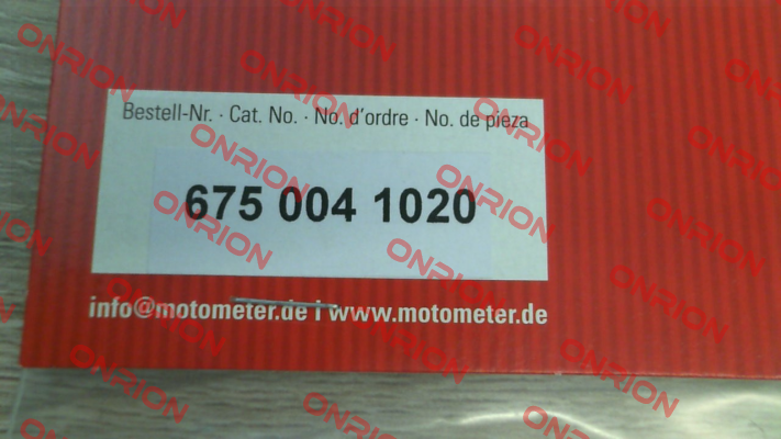 6750041020 Motometer