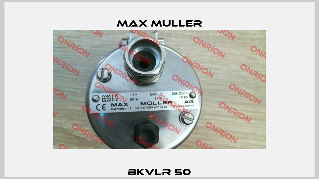 BKVLR 50 MAX MULLER