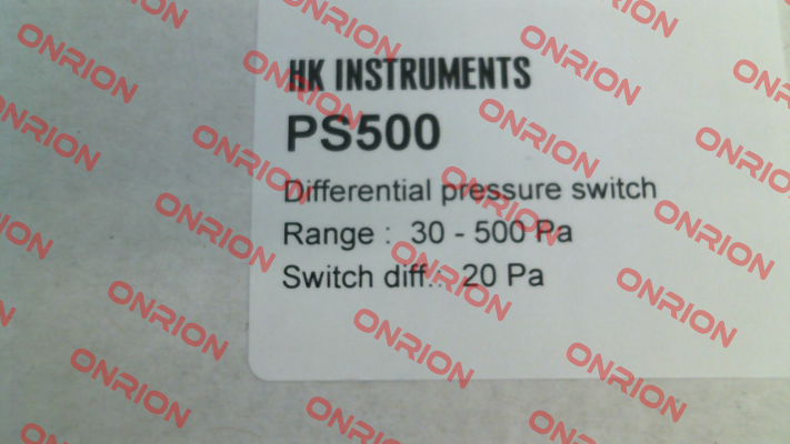 PS500 HK INSTRUMENTS