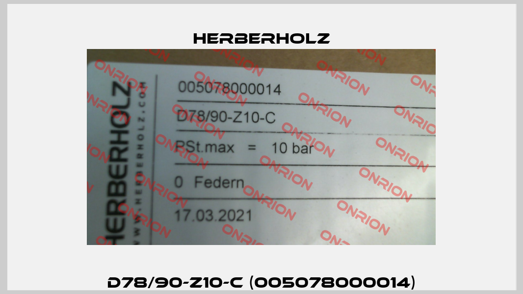 D78/90-Z10-C (005078000014) Herberholz